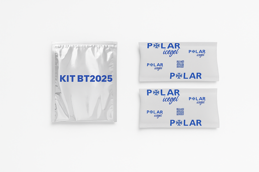 KIT BT2025 – Bolsa térmica 20×25 con hielo. 